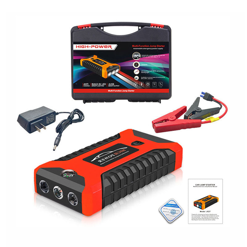 Portable Car Jump Starter with Phone Power Bank and Torch