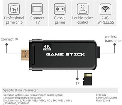 Retro Game Console Video Gaming Stick || 20000+ Games