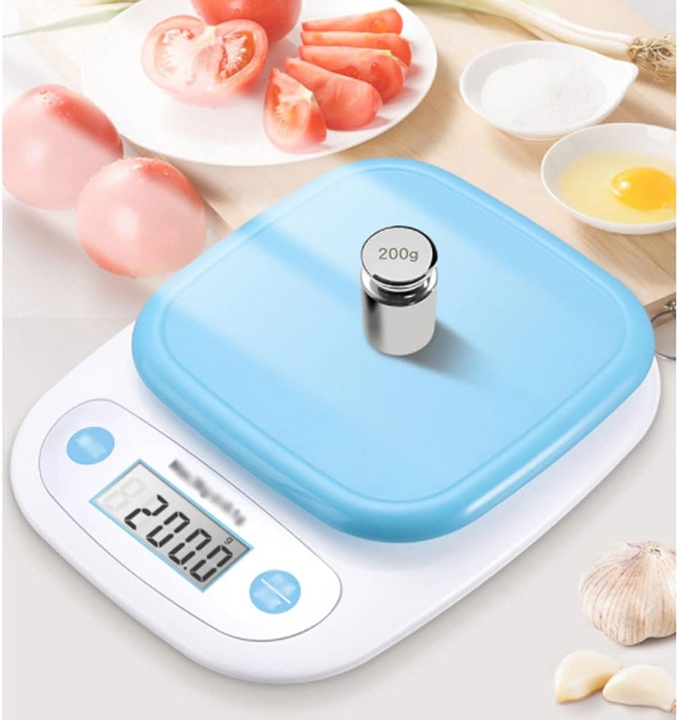 Precision Kitchen Food Scale with Transparent Tray