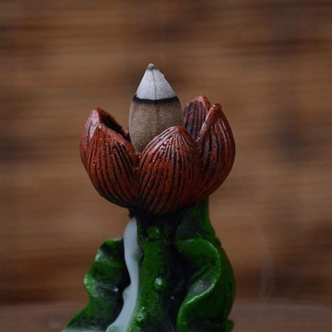 Leaf Shaped Backflow Incense Burner