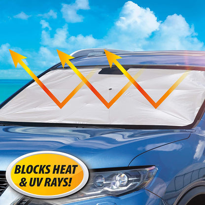 Quick Umbrella Windscreen Sunshield - Windshield Sun Shade