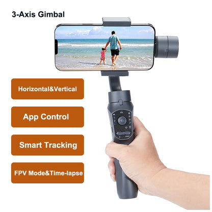 F6 3-Axis Gimbal Stabilizer – Smooth, Stable Shots Anywhere