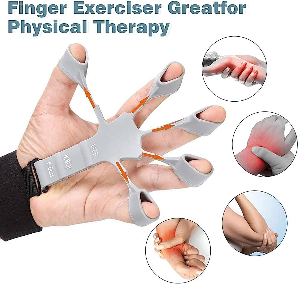 Metal-Hook Grip Strength Trainer Good for Arm Veins