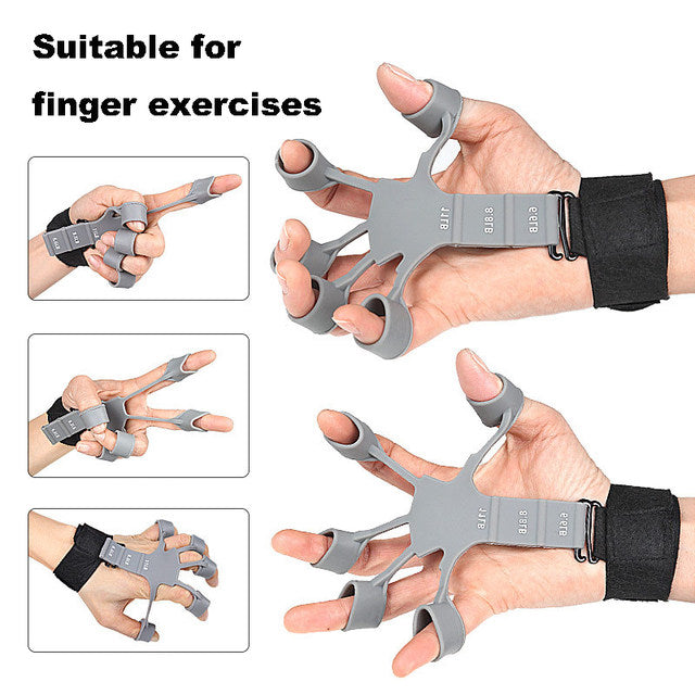 Metal-Hook Grip Strength Trainer Good for Arm Veins