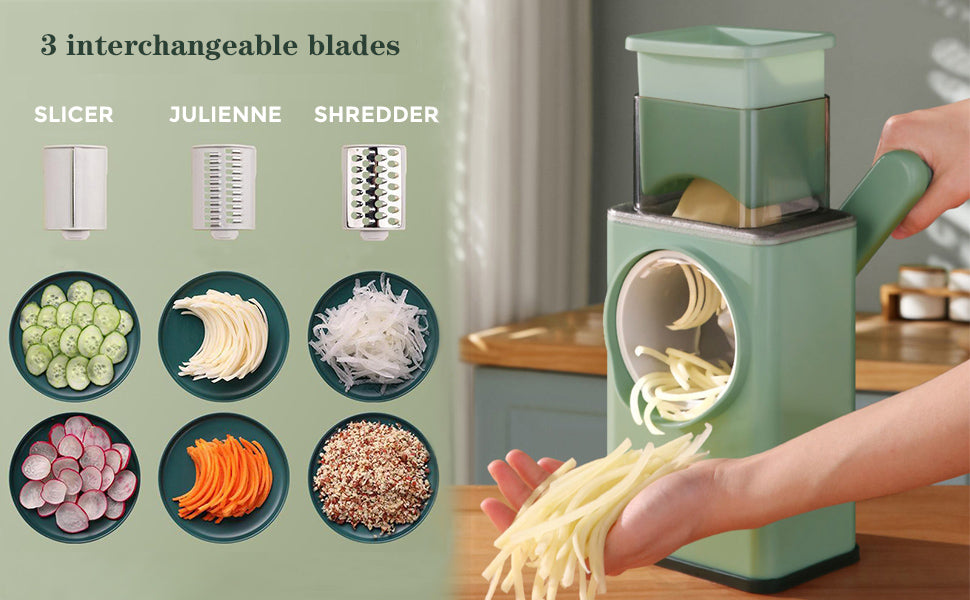 Multi-Functional Mandoline Slicer – Slice, Shred, and Grate with Ease