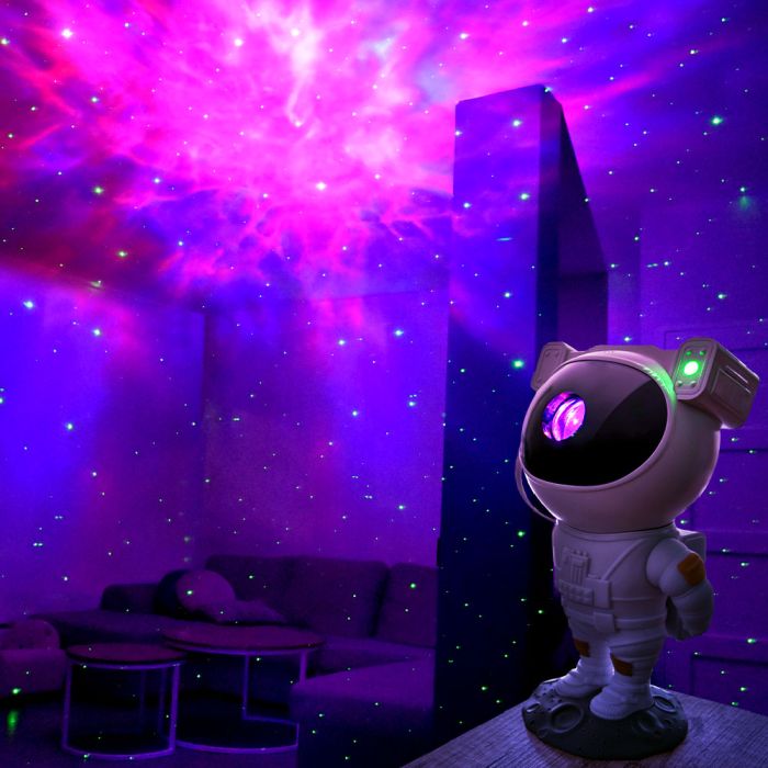 Astronaut Star Light & Galaxy Projector Night Lamp