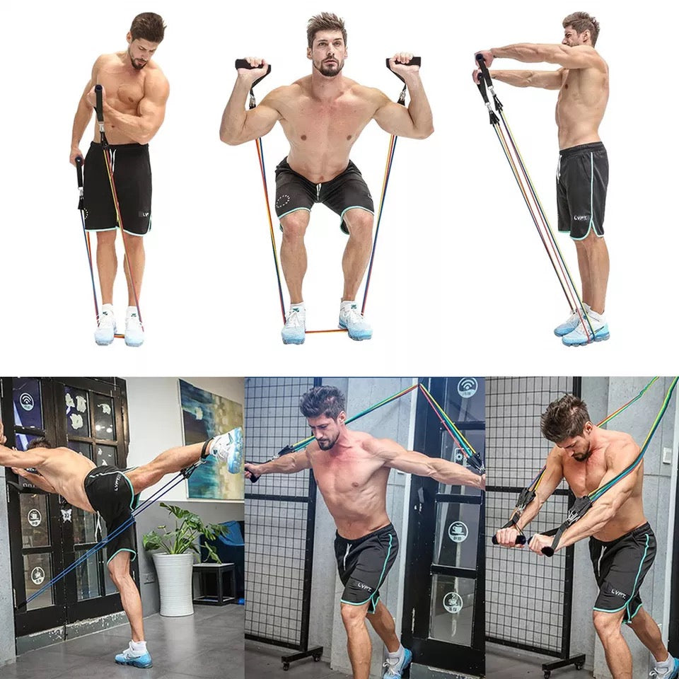 Calisthenics Resistance Bands for Body Building