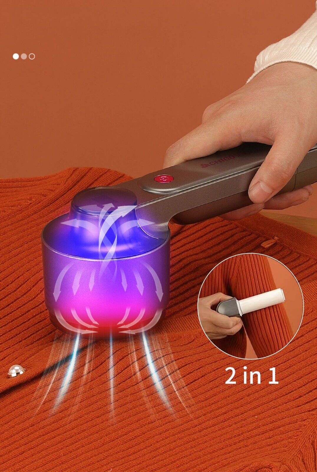 Rechargeable Lint Remover for Clothes: Pet-Hair Free and Office-Ready Fabric Shaver