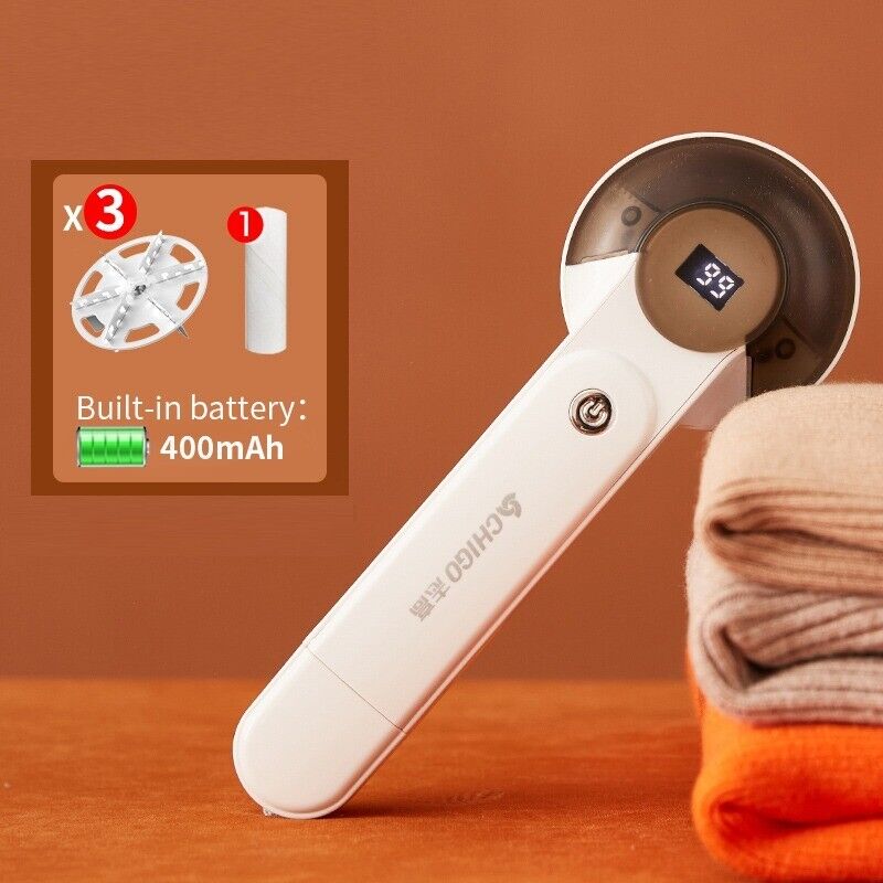 Rechargeable Lint Remover for Clothes: Pet-Hair Free and Office-Ready Fabric Shaver