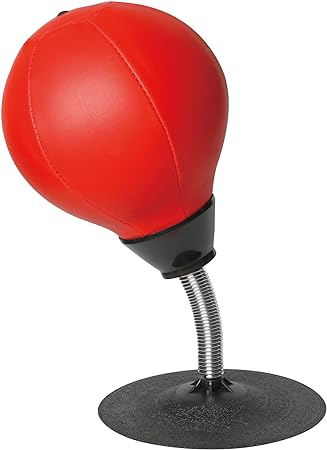 Angry Punching Bag Attachable with Suction Pad